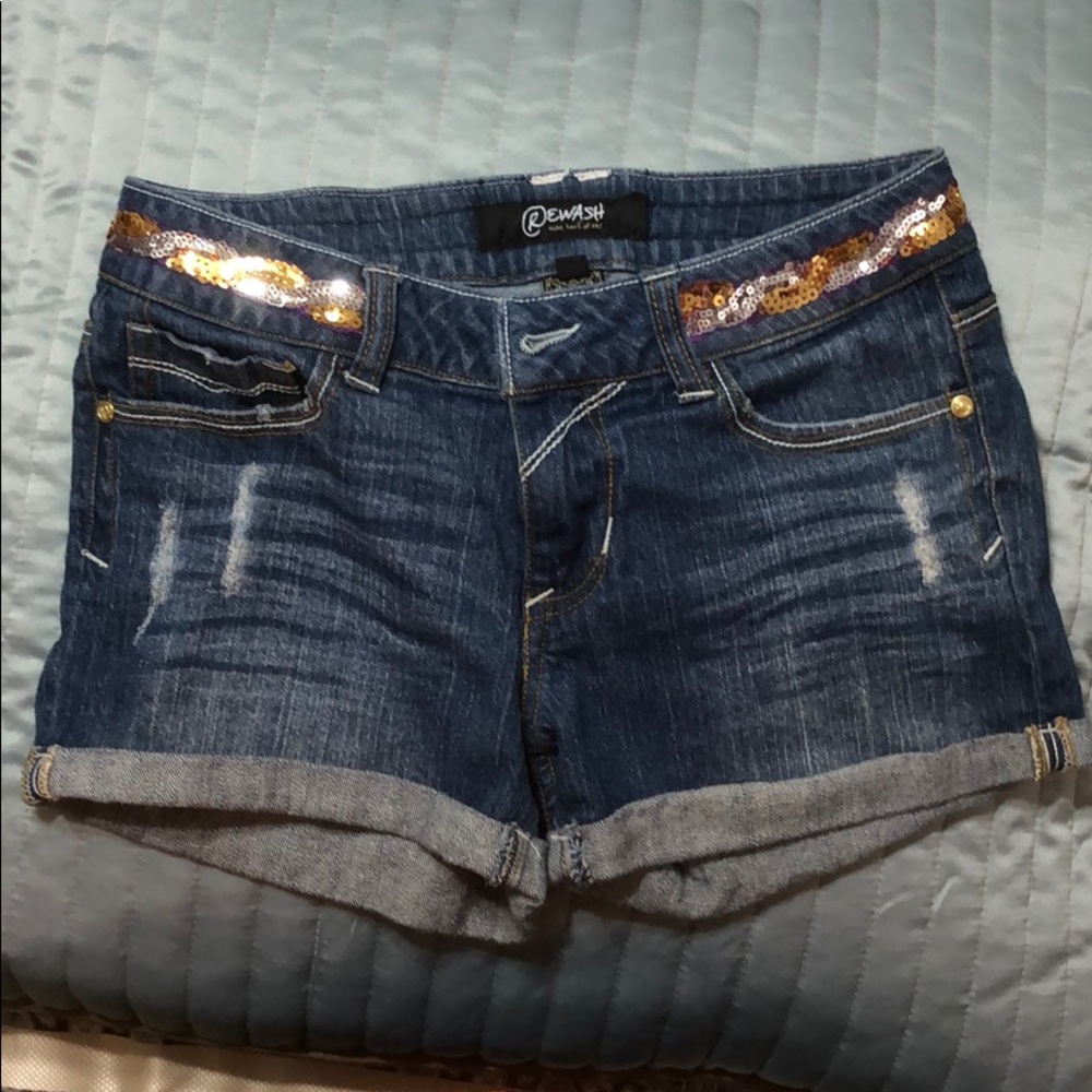 🔴 ReWash size 3/4 Denim Shorts